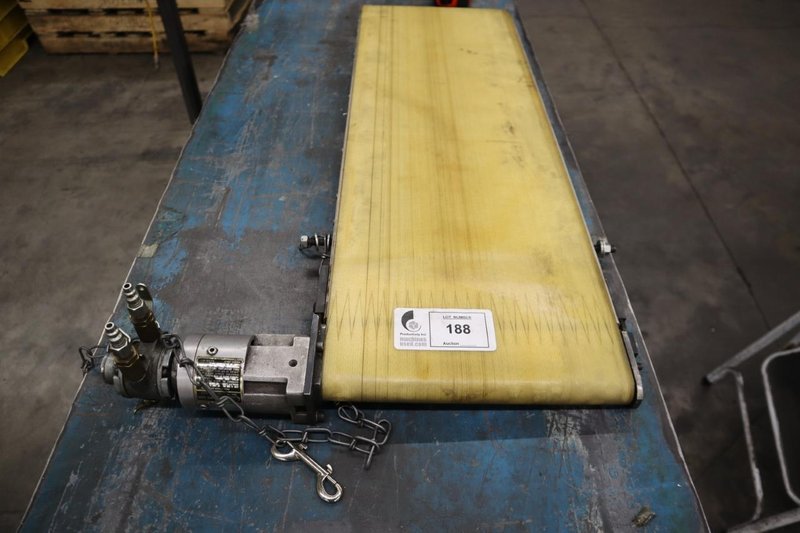 Pneumatic Belt Conveyor 12&quot;W x 36&quot;- Auction Item