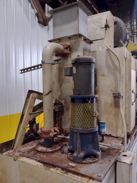 1500 CFM WARD-DEVANSCO MODEL #DV-18015 WET TYPE DUST COLLECTOR: STOCK #18631