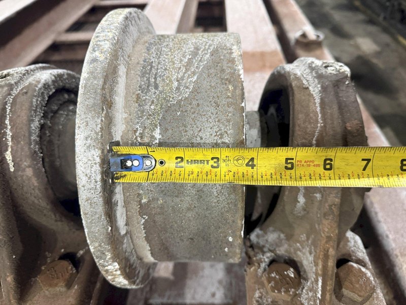 10' X 20' HEAVY DUTY STEEL TRANSFER PULL CART / RAIL CAR: YOBRO #24623