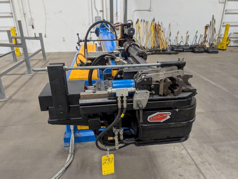 2023 3&quot; ERCOLINA EB76CNC V76 CNC TUBE BENDER, 440-480V, 3PH, 50-60HZ; W/ CONTROLLER; W/ TOOLING: STOCK #23611