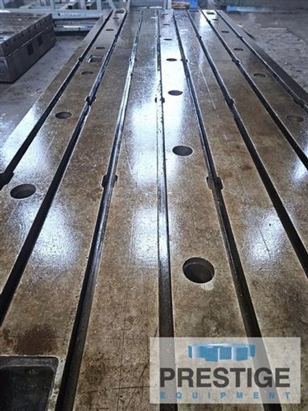 78.74&quot; x 236.22&quot; 15.75&quot; Cast Iron T-Slotted Floor Plates (6-Available)