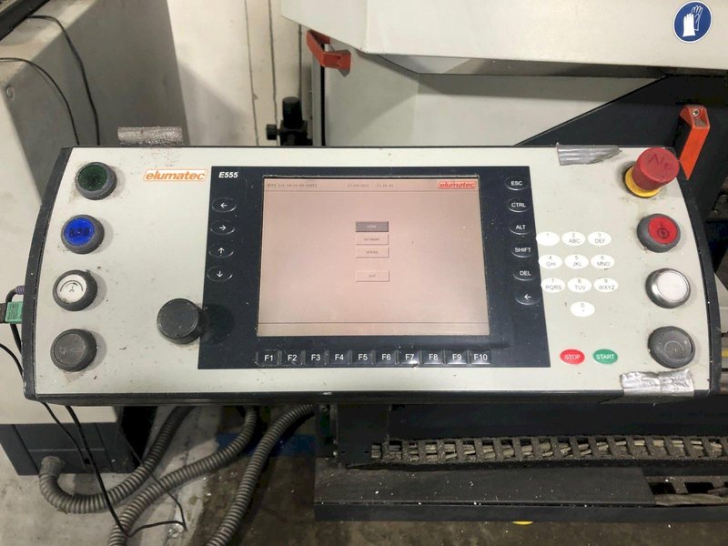 Elumatec DG 104/02 CNC Double End Mitre Cut-off Saw, 2005