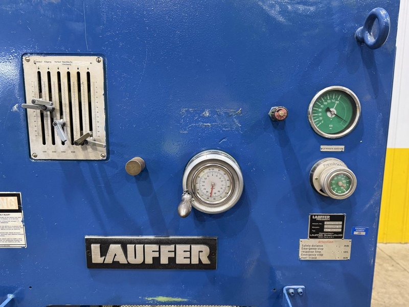 16 TON LAUFFER MODEL #RPL16 HYDRAULIC PRESS: YOBRO #24687