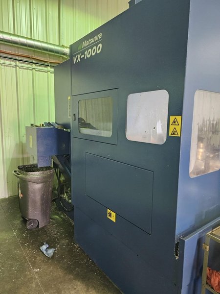 Matsuura VX-1000 VMC, 2017 – Coolant Through Spindle, 4th &amp; 5th Axis Rotary Table