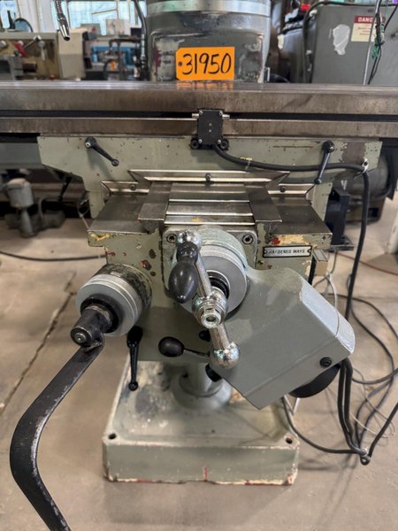 South Bend Vertical Mill Chipmaster II, 10&quot; x 50&quot; Tbl., 5 HP V-Speed, DRO