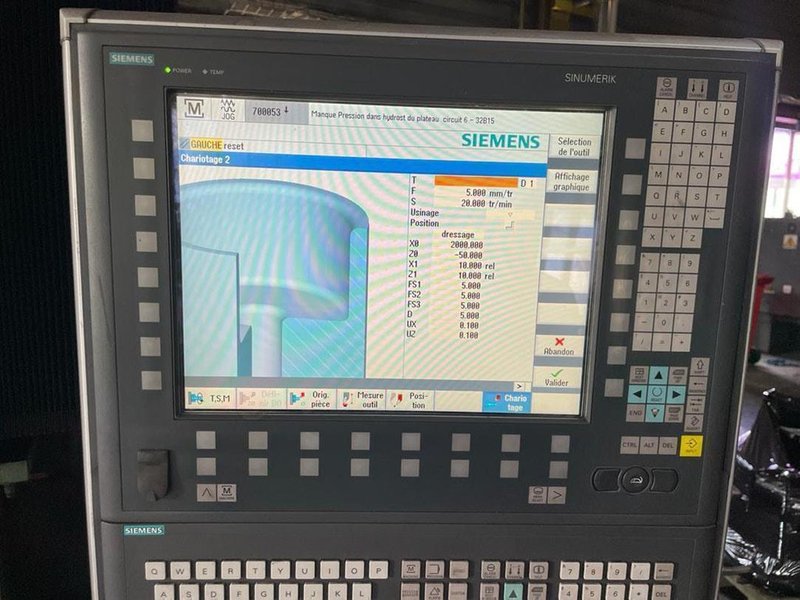 Blansko Tos - SKD 32B Ø 3500 mm CNC