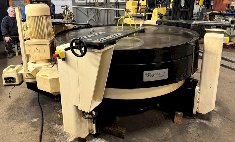 72" Lapmaster Lapping Machine, (4) Rings Open Face, V-Speed, 2011