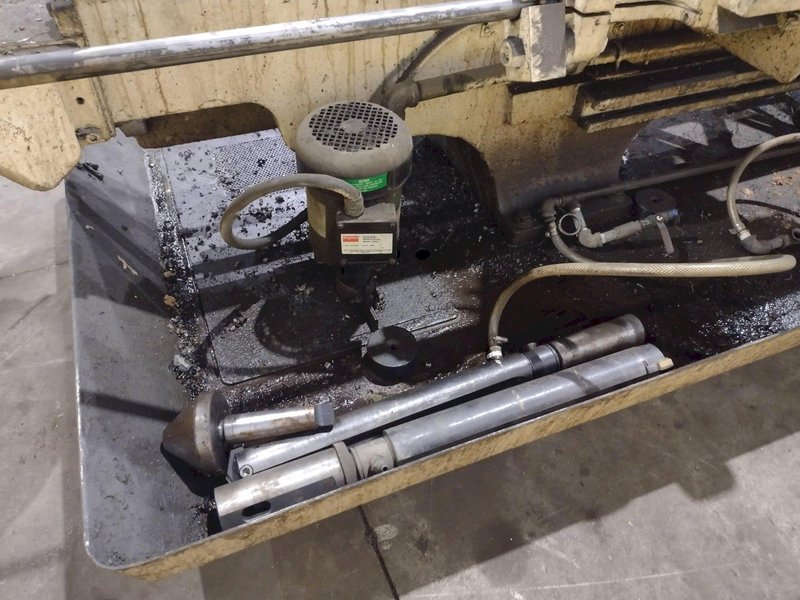 #2A WARNER &amp; SWASEY MODEL #M-3470 TURRET LATHE WITH CROSS SLIDING TURRET, " HOLE: YOBRO #24548