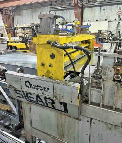 60" x 0.060" x 20,000# Iowa Precision Slear Line STOCK# 4231