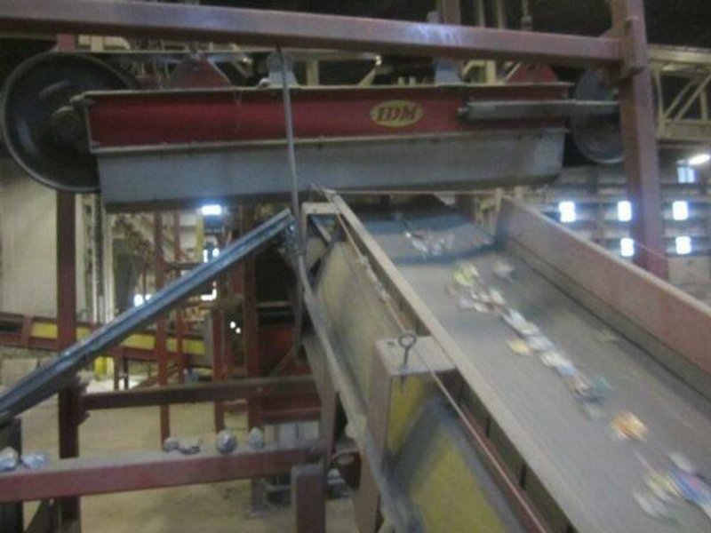 IDM RAPTOR SERIES 23 COMPLETE SHREDDING/RECYLCLING LINE. STOCK # 0895624