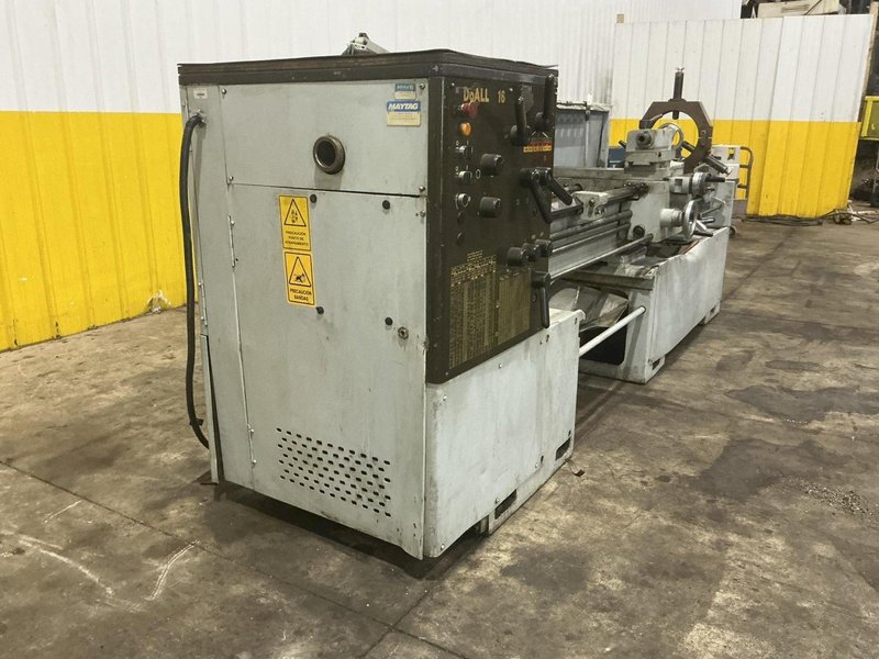 17" X 84" DOALL MODEL #16 ENGINE LATHE 2-5/8" HOLE: YOBRO #25681