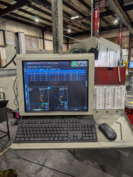500 Ton x 20′ Accurpress 450020 CNC Press Brake, 2018 – Accel Package, 6 Axis Backgauge