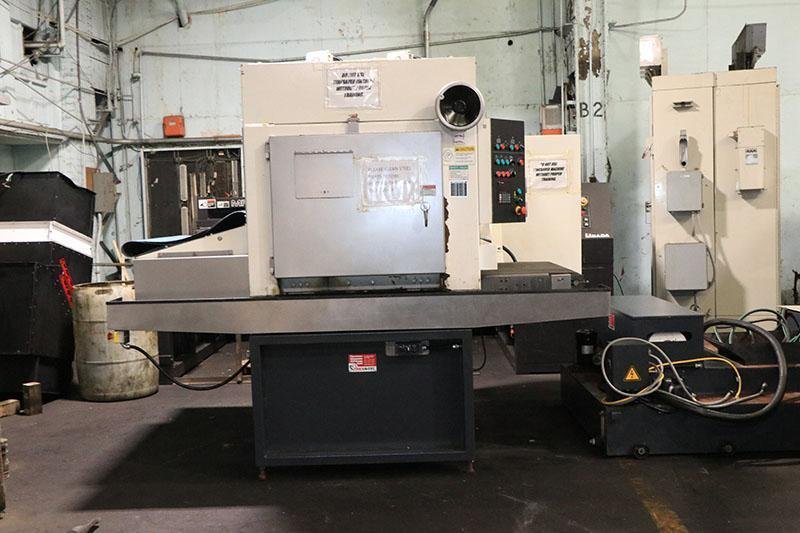 37&quot; TIMESAVERS, LYNX SERIES, WET TWO HEAD BELT GRINDER, DEBURRING &amp; FINISHING, MODEL: LYNX 37MWT-DB-60