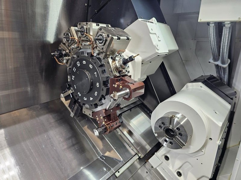 Okuma LB3000EX2-MYW 800 CNC Lathe, 2022 – Very Low Hours