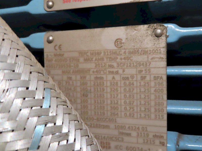 Atlas Copco GA 160 VSD 233 HP Variable Speed Drive Rotary Air Compressor - Auction Item