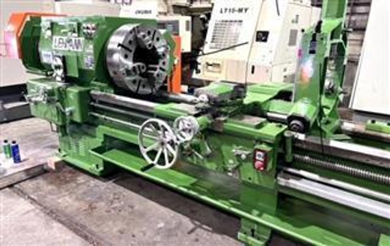 27" x 120" Lehmann Hollow Spindle Manual Lathe