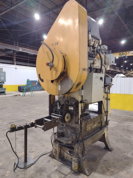 100 TON BLISS MODEL 6125 SSDC STAMPING PUNCH PRESS: STOCK #20265