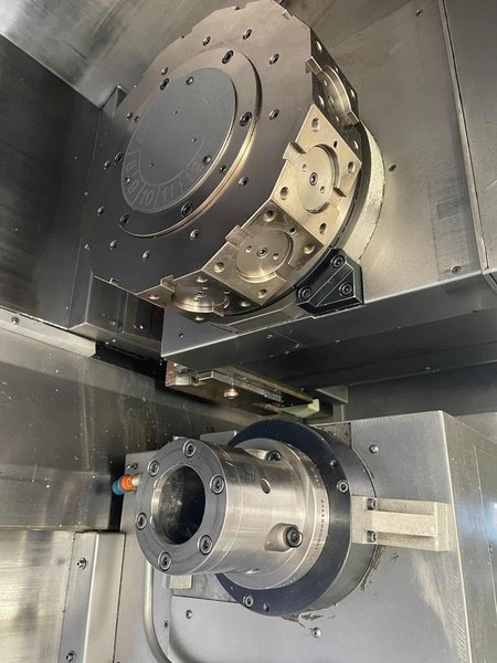 Eurotech Elite Quattroflex 420SLLY CNC Lathe – Y Axis Twin Spindle Twin Turret