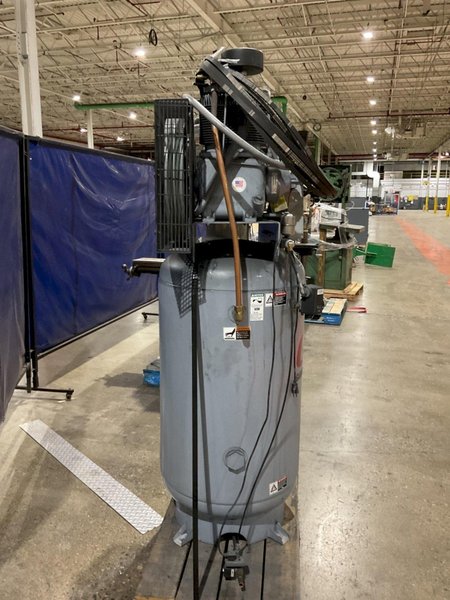 GARDNER DENVER VR5-8 80 GALLON  ROTARY VANE AIR COMPRESSORS USED