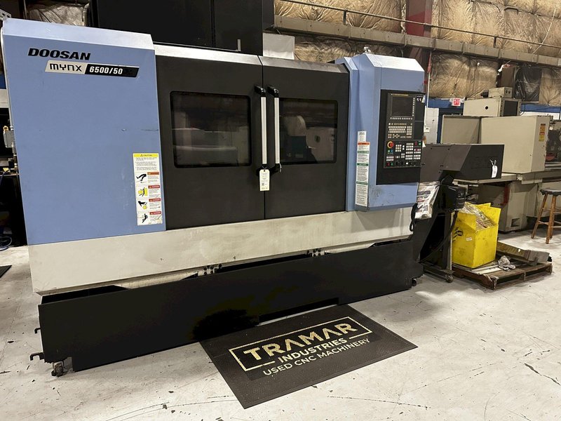 2018 Doosan Mynx 6500/50 CNC Vertical Machining Center For Sale
