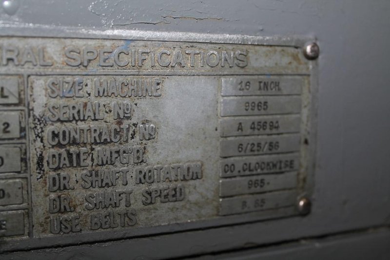 22" X 60" SIDNEY HEAVY DUTY ENGINE LATHE: STOCK #59856