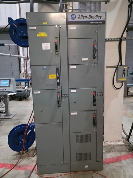 LOMBARD 300 TON OIL HYDRAULIC EXTRUSION PRESS (14598)