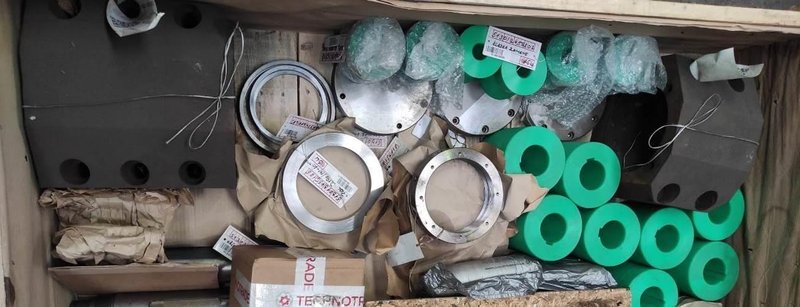 BULTMANN MODEL BWRPM 80-7 TWO ROLL STRAIGHTENING MACHINE WITH 2 72.5kw DIRVE MOTORS,
STOCK # 14494