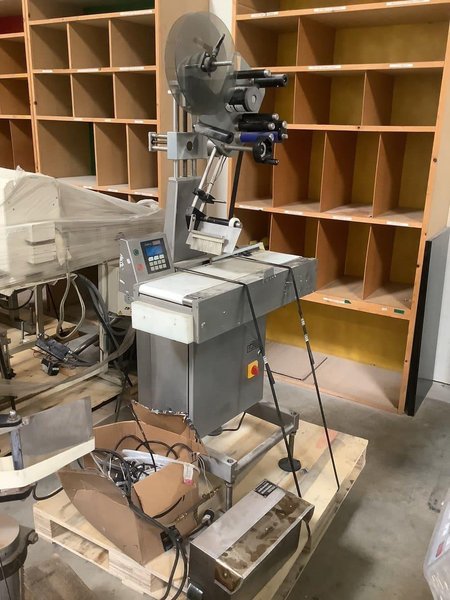 AEW Delford Concept 500 Pressure Sensitive Label Applicator, 2002