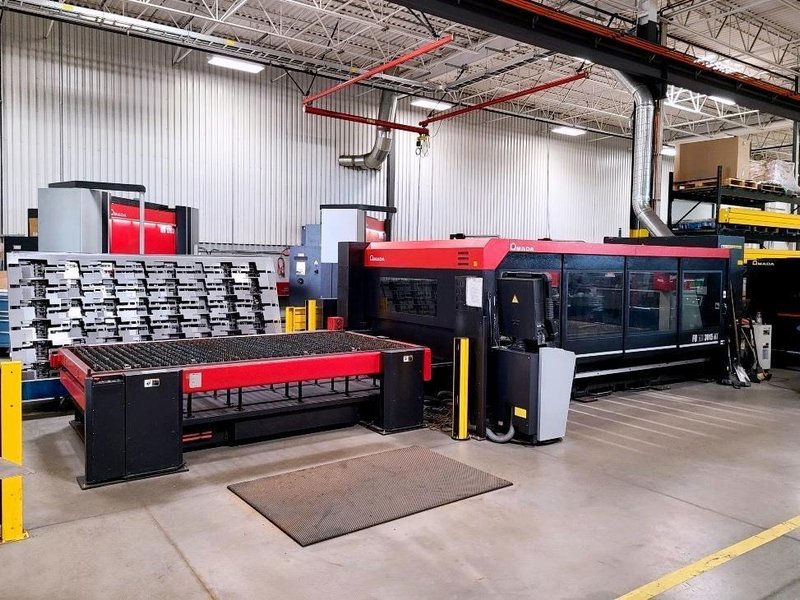 Amada FOM2 3015 NT CO2 Laser