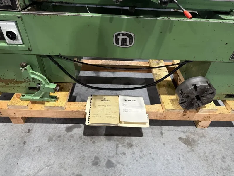 NARDINI MASCOTE MS-1440E 14”/19.75” x 40”cc Gap Bed Lathe #7767