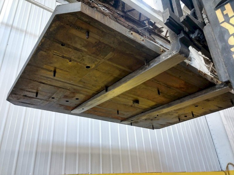 96&quot; X 60&quot; T-SLOTTED BOLSTER PLATE / LAYOUT SURFACE PLATE: STOCK #12681