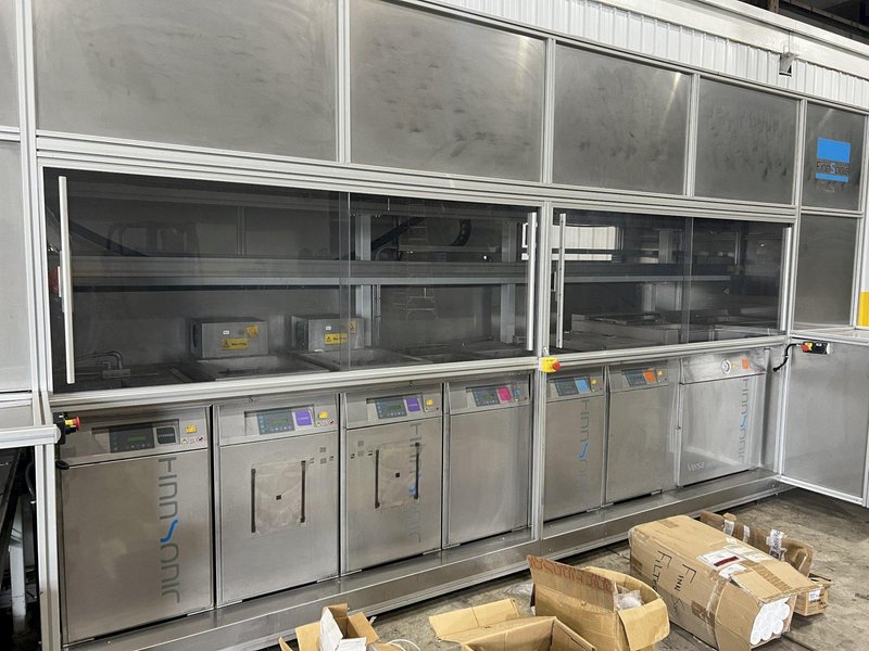 2018 FINNSONIC VERSA GENIUS+ 50/IV HD VD TD35 AUTOMATIC 5-STAGE ULTRASONIC PARTS CLEANER: STOCK #15592