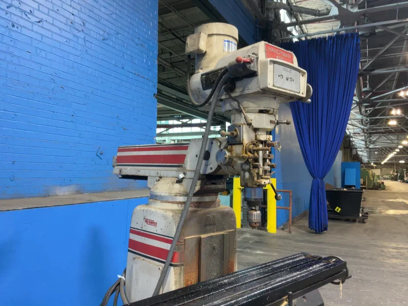 TRI-ONICS INCORPORATED 50” X 10” VERTICAL MILL
