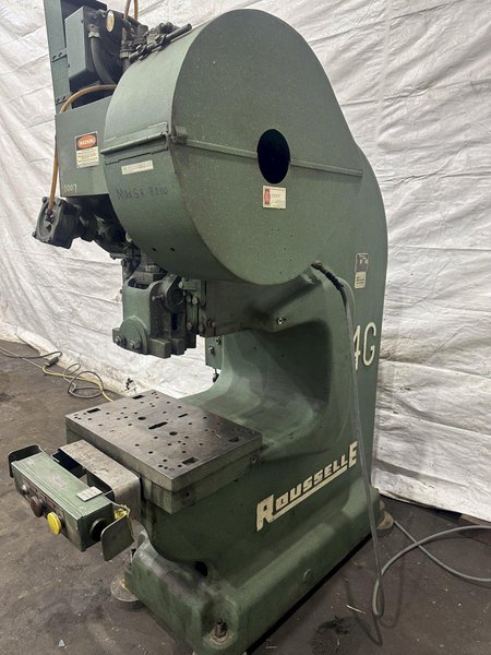 40 TON ROUSSELLE MODEL # 4G BACK GEARED PRESS: STOCK #77800