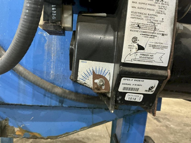 EQUIPMENT MANUFACTURING CORPORATION (EMC) WATER HEATER: YOBRO #24946