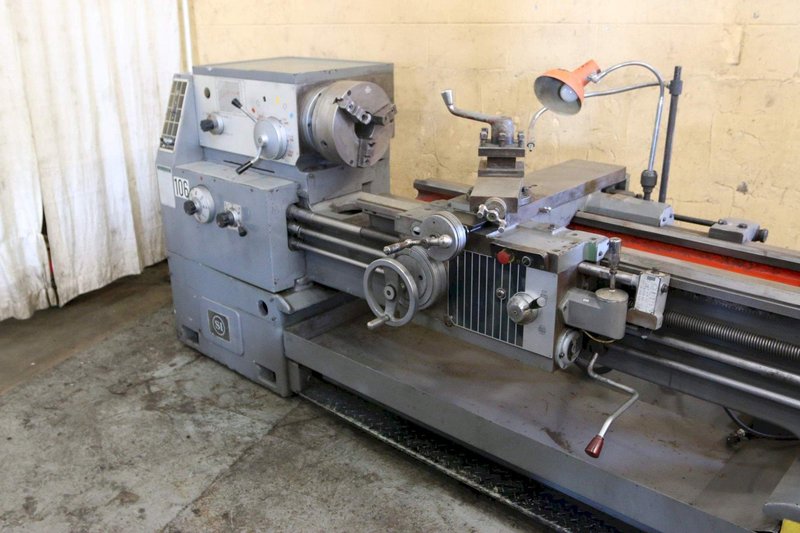 17' X 60' SHEN YANG GAP BED ENGINE LATHE: STOCK #69264
