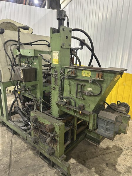HERTWICH ENGINEERING MODEL #HE-300-30/A SWARF PUCK BRIQUETTER PRESS MACHINE: STOCK #23343