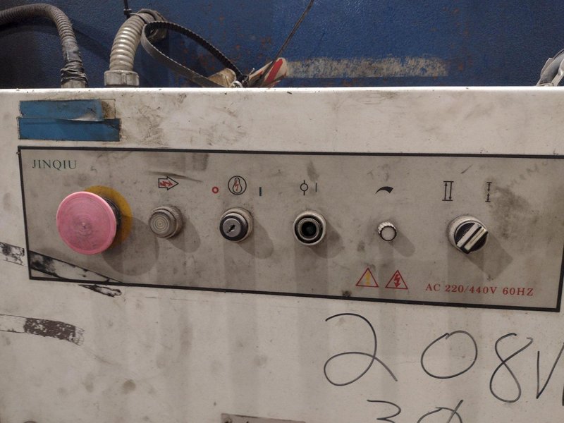 70 TON X 8' HELLER MODEL #ABC7008 HYDRAULIC PRESS BRAKE: STOCK #19283