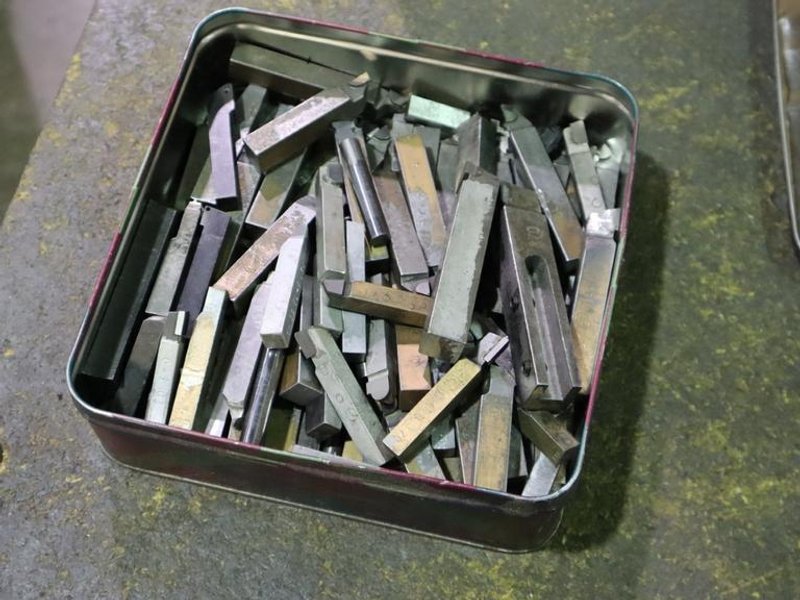 Lather Turning Cutters, Mostly 3/8&quot; and 5/8&quot; Square Shank- Auction Item