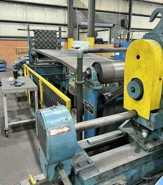 24" x 5.00" x 12,000# Stamco Slitting Line (14700)