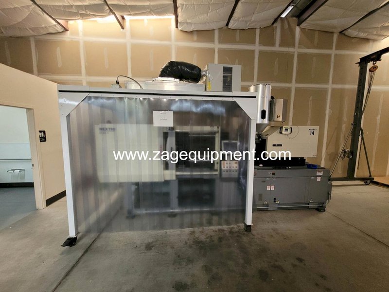 Nissei Used NEX110-9E Electric Injection Molding Machine, 121 US Ton, 3 oz., Yr. 2007