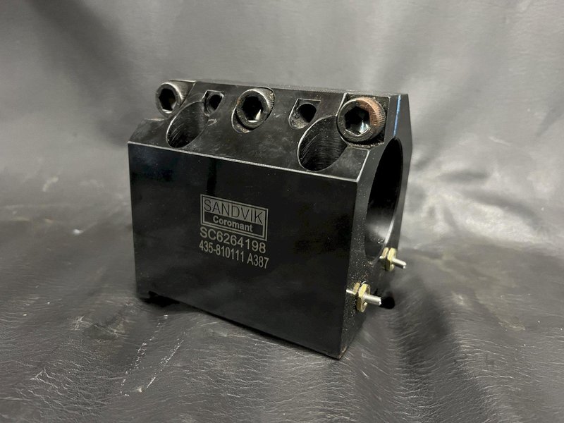 Brand New Sandvik Coromant 435-810111 CNC Boring Bar Holder BMT65 2" &amp; 1.5" Bore