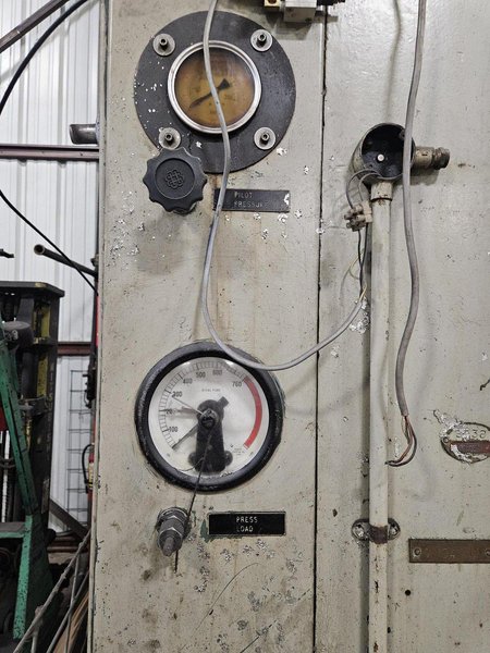 750 Ton Etchells Hydraulic Coining Press, 1975