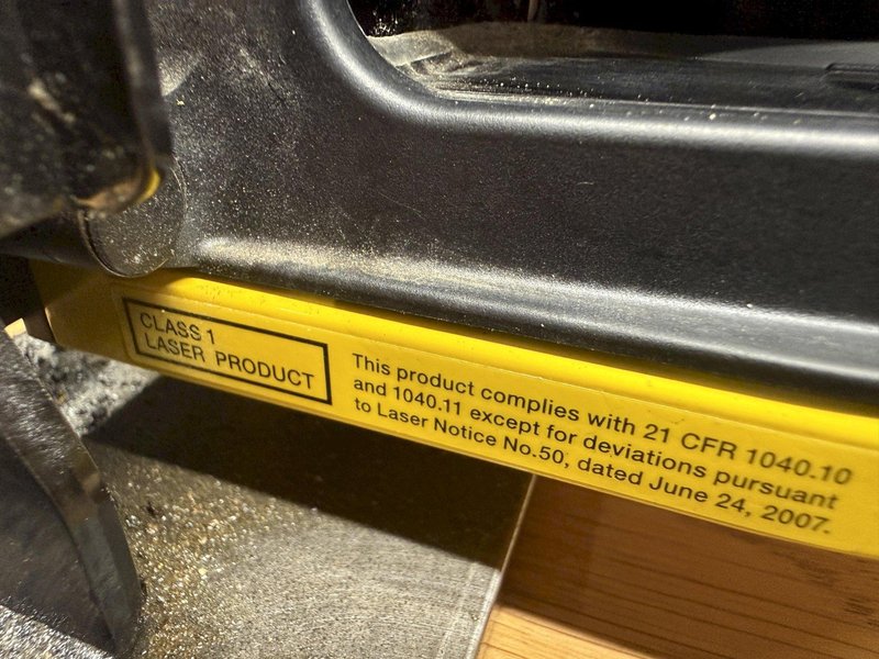 2024 KEYENCE MODEL SZV04X SAFETY LASER SCANNER, MULTI-FUNCTION TYPE, WITH CAMERA FUNCTION: YOBRO #24838