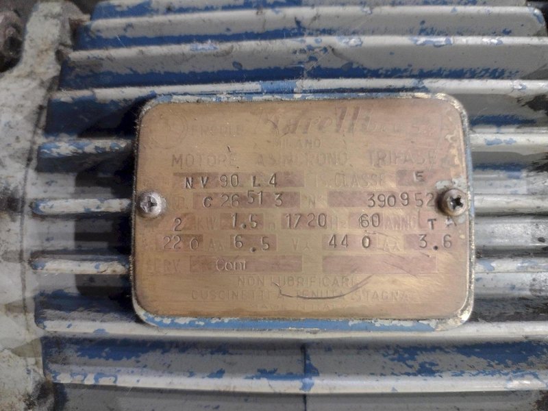 15&quot; X 32&quot; MANNAIONI MAN-AU-CYCLE THREADING LATHE, 4&quot; HOLE: STOCK #16992