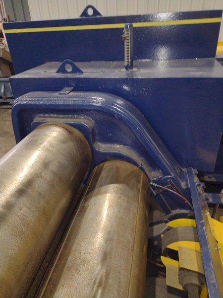 12' X 1/2" WEBB MODEL #9L-1312 3 ROLL INITIAL PINCH PLATE ROLL : YOBRO #24943