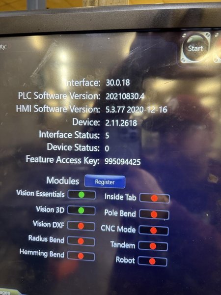 350 Ton x 16′ Accurpress Edge 435016 CNC Press Brake, 2014 – Tooling Included