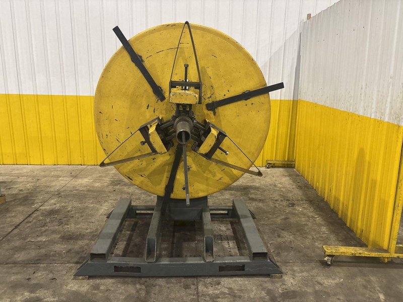 1,000 LBS X 20&quot; AMERICAN STEEL LINE MODEL #60  PULL OFF COIL REEL UNCOILER: YOBRO #23895