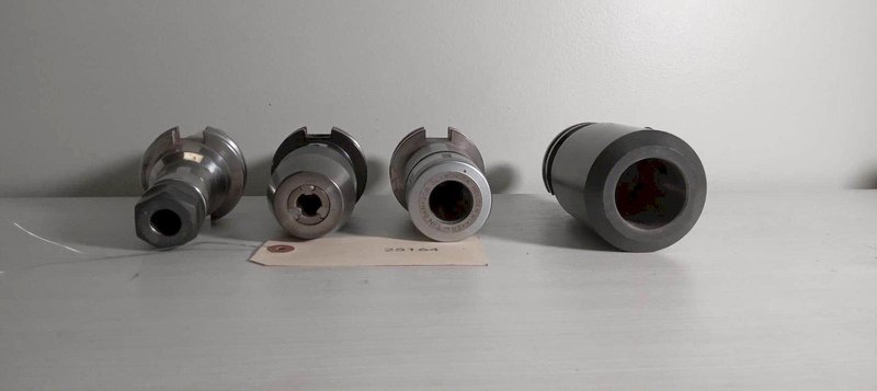 4x Cat40 Cat 40 Taper Tool Holders Jacobs ER Collet 1.25″  Weldon Flat ER20