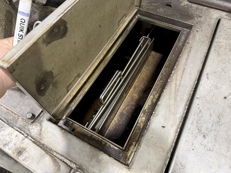 3-STAGE RANSOHOFF ROTARY DRUM BATCH AUTOMATIC PARTS DEBURR &amp; WASHER SYSTEM, NEW 2013: YOBRO #24300